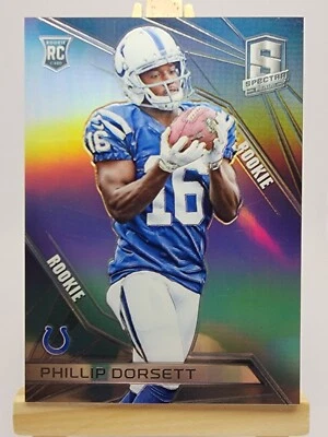Phillip Dorsett 2015 Panini Spectra #126 /99 Rookie RC Indianapolis Colts - Image 1 of 3