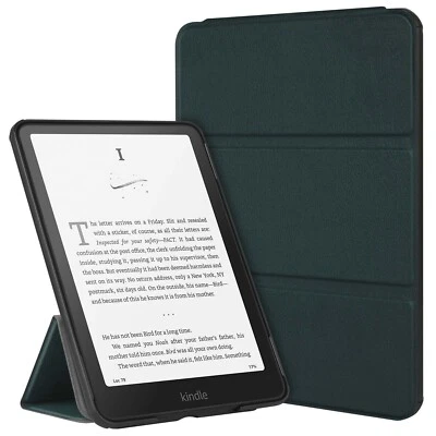 Funda inteligente con soporte de cuero magnético de 7 pulgadas para Kindle Paperwhite 12.ª generación Foto 1 de 4