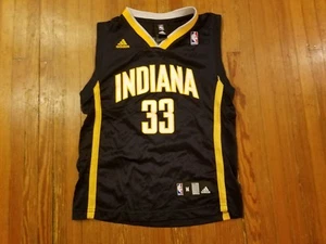 Indiana Pacers Danny Granger Adidas NBA Blue Road Jersey Boy's Size M - Picture 1 of 4