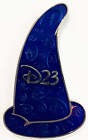 D23 Blue Sorcerer Hat LE 200 WDI Disney Pin C04