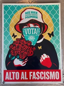 VOTA! ALTO FACISMO Collaboration with Shepard Fairey-Obey. Signed and #/450 - Picture 1 of 5
