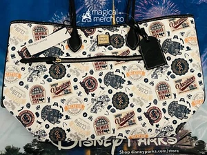 2021 Disney Parks Dooney & Bourke DVC Logo Tote Mickey Mouse Actual Placement - Picture 1 of 1