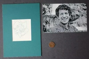 Disney Roger Rabbit artist Steve Hickner hand signed Fievel Goes West sketch---- - Picture 1 of 1