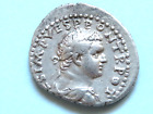 TITUS - As Caesar A.D.69-79 - Silver Denarius. Rev-Neptune standing left. gVF/VF