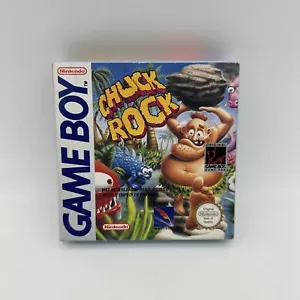 NINTENDO Game Boy - CHUCK ROCK - PAL FAH - - Photo 1/11
