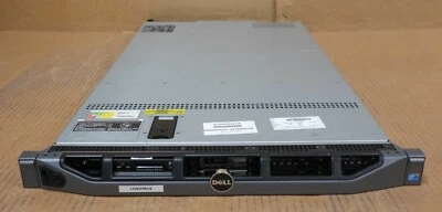 Dell PowerEdge R610 Xeon E5603 1.6GHz 16GB RAM 6x 2.5" Bays PERC 6/iR 1U Server - Image 1 of 3