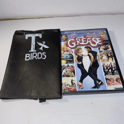 Grease Rockin Rydell Edition 1978 dvd Movie Leather Jacket T Birds John Travolta - Image 1 of 4