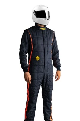 MOMO Pro-Lite Navy Blue Fireproof Race Suit Ultra Light FIA8856-2018 Rally Drift - Image 1 of 2