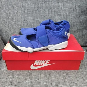 Mens Nike Air Rift MTR Shoes Size UK 8 Blue Rare PLEASE READ - Picture 1 of 17