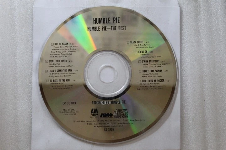 Humble Pie The Best CD - Image 1 of 1