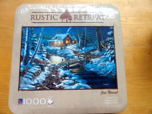 Rustic Retreat Jim Hansel "Woodland Retreat" 1000 Piece Jigsaw Puzzle BRAND NEW - Picture 1 of 1