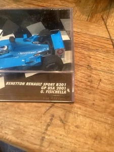 1/43 PMA 010107 BENETTON B201 GP USA 2001 GIANCARLO FISICHELLA - Picture 1 of 9