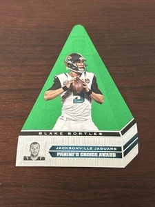 2014 Crown Royale Rookie Panini’s Choice Award Green EMERALD Blake Bortles PC3 - Picture 1 of 2