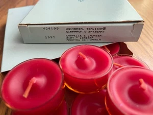 PARTYLITE Tealight Candles 2 NEW Boxes 12 each (24 total) Cinnamon & Bayberry - Picture 1 of 4