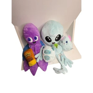 Bark Box Toy Bundle large alien octopus rare - Picture 1 of 8