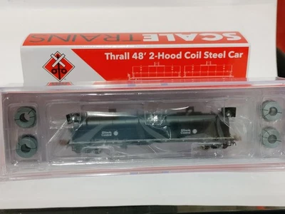 N scale ScaleTrains 48' Coil Car IC # 299621 - Image 1 of 3