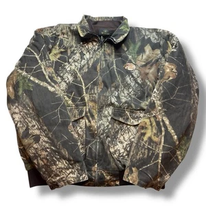 Bass Pro Hunting Camo Jacket Mens 3XL Red Head 2in1 With Liner Full Zip Outdoor - Picture 1 of 5