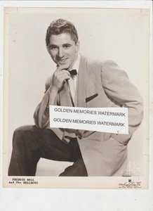 FREDDIE BELL #2  ARCADE EXHIBIT CARD FILE 8X10 PHOTO RECORDING ARTISTS SET 1961 - Picture 1 of 2