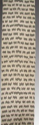 11 Yard HAND MADE UZBEK Natural SILK IKAT ADRAS FABRIC #6362 - Image 1 of 2