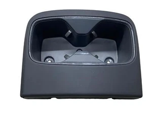 2024 KIA EV9 GT-LINE FRONT CENTER CONSOLE REAR CUP HOLDER DARK GRAY OEM - Picture 1 of 12