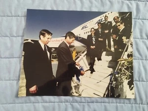 RARE EI-AL Airlines El Al Boeing 747 2000s/1990s ribbon cutting ceremony Photo - Picture 1 of 10