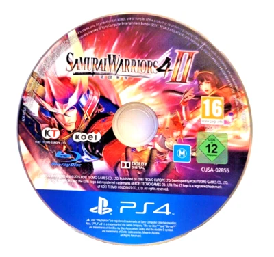 Samurai Warriors 4-II 4 2 PS4 | Disc Only | PS5 Compatible - Image 1 of 4