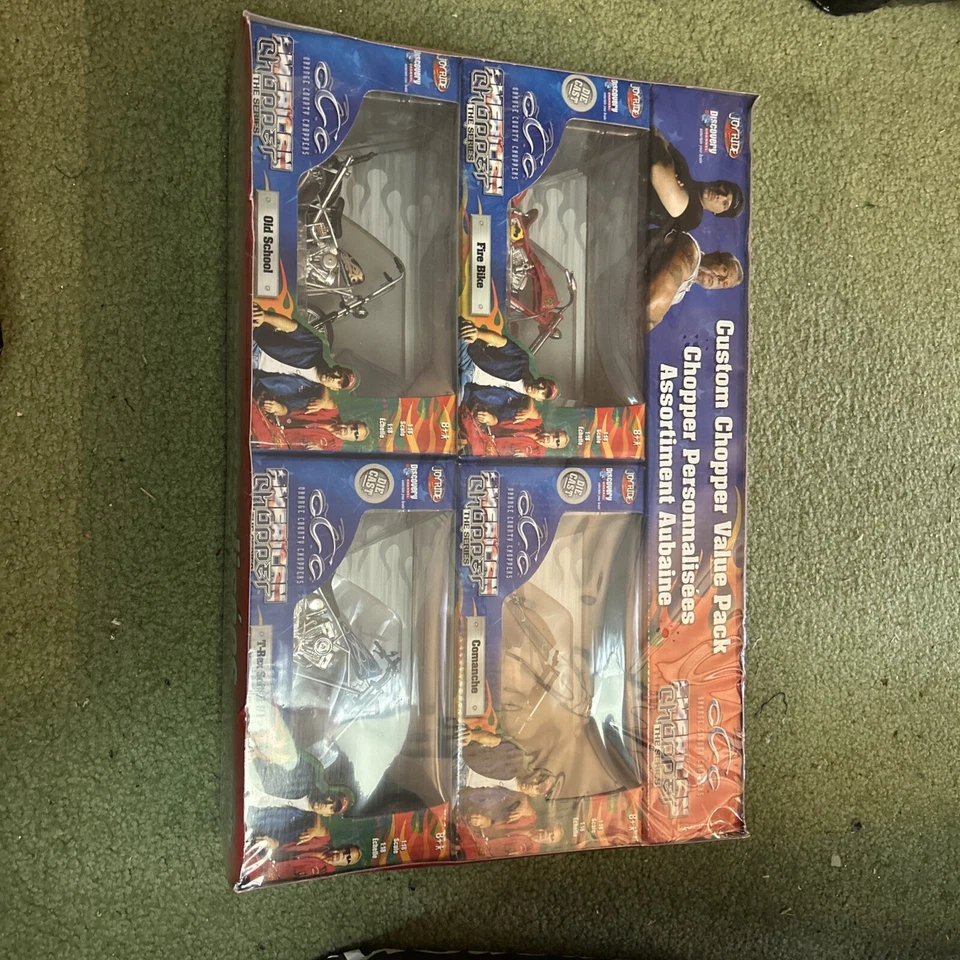 Orange County Choppers American Chopper Custom Value Pack Die Cast 1:18 Lot New - Image 1 of 1