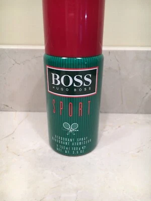 Desodorante deportivo para hombre BOSS Hugo Boss 3,5 oz spray de colección raro nuevo Foto 1 de 4