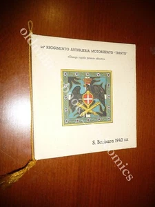 CALENDARIO 46° REGGIMENTO ARTIGLIERIA MOTORIZZATO TRENTO S. BARBARA 1940 - Picture 1 of 1