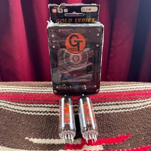 Groove Tubes EL84 Pair Amplifier Power Tubes Duet #158 - Picture 1 of 8