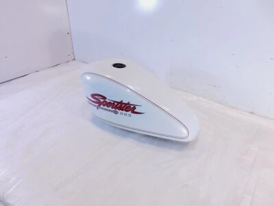 1998 - 2003 Harley Davidson Sportster 1200 & 883 白色燃油汽油油箱 — 第 1/4 张图片