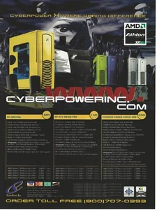 Vintage/Retro CyberPowerInc Multi-System Print Ad Promo 2002 - Picture 1 of 2