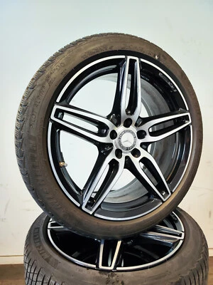 4 Winterräder 245/40 275/35R19 Mercedes E Klasse W213 AMG 19" Alufelgen - Bild 1 von 4