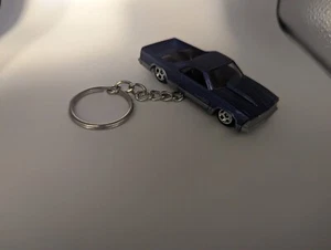 1980 El Camino Keychain Key Ring Blueish Purple Model Brand New🎁🎁🎁Ltd Ed - Picture 1 of 4