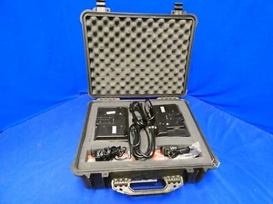 Ikan VGA & Monitor Widescreen TFT LCD Qty 2 w/ Pelican 1550 case - Picture 1 of 14