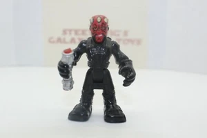Playskool Star Wars Galactic Heroes Solo Sith Darth Maul sin cuchillas - Imagen 1 de 2