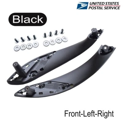 2Pcs Inner Front Trim Door-Pull Handle Left+Right For 2014-2016 BMW 428i 435i Foto 1 de 4