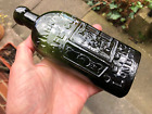 WARNERS SAFE CURE LONDON vintage GREEN half pint medicine cure bottle