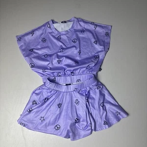 Pixie Lane Short Sleeve Top Skort Outfit Sz 7 Girls - Picture 1 of 3