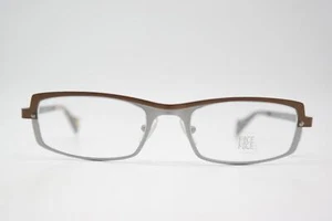 Brille Face a Face LEVEL 2 Bronze Silber Eckig Brillengestell eyeglasses Neu - Picture 1 of 6