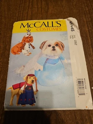 McCall's Sewing Pattern MP445 - Frozen - Dog Costumes/Clothing Size S-XXL - Image 1 of 2