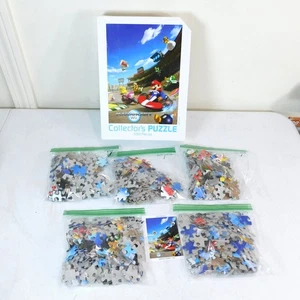 USAopoly Nintendo Mario Kart Wii Collectors Puzzle Complete Counted 18x24 - Picture 1 of 9
