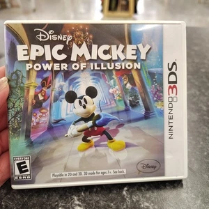 Epic Mickey: Power of Illusion – Nintendo 3DS – Complete – Untested - Picture 1 of 3