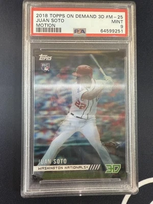 #M-25 Juan Soto 2018 Topps On-Demand 3D Motion Washington Nationals sports - Image 1 of 2