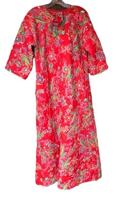 Abrigo Neiman Marcus Vintage Acolchado Pesado Con Bolsillos Pequeño Foto 1 de 4