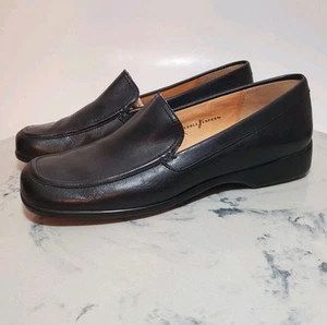 Dexter Chelsea Handmade Leather Loafers Womens 10 Black DexFlex Comfort Shoes - Bild 1 von 15