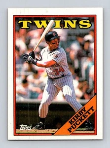 Kirby Puckett Minnesota Twins 1988 Topps #120 - Imagen 1 de 2