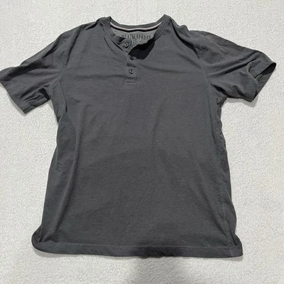 ¡¡EXCELENTE ESTADO!! Camiseta gris Henley 1948 impermeable vintage para hombre talla: L Foto 1 de 4