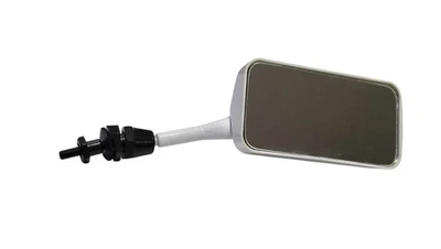 Miroir universel droit Formula 1 - Blanc / M6 filetage à droite - 1 pièce - Photo 1/4