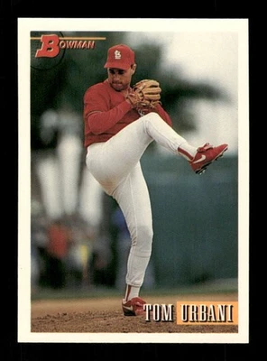 1993 Bowman #583 Tom Urbani EX Excellent RC Rookie Cardinals BXCP22 - Image 1 of 2